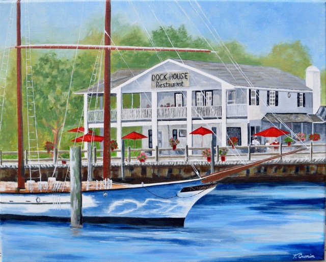 Beaufort Waterfront <br> 16X20 <br> Sold