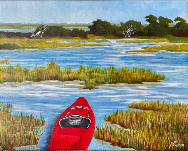 Marsh Kayaking <br> 16X20