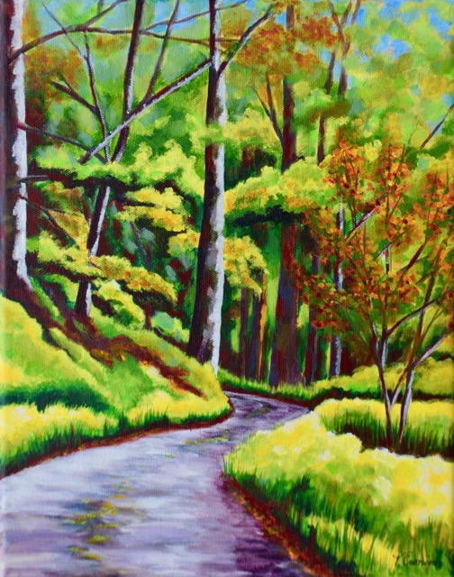 Mountain Path <br> 11X14 <br> Sold
