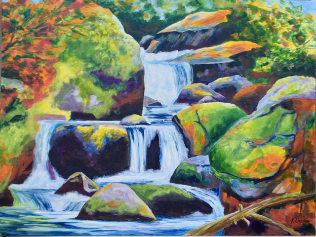 Mountain Brook <br> 18X24 <br> Sold