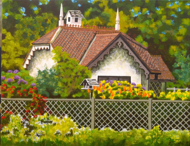 Country Cottage <br> 11X14