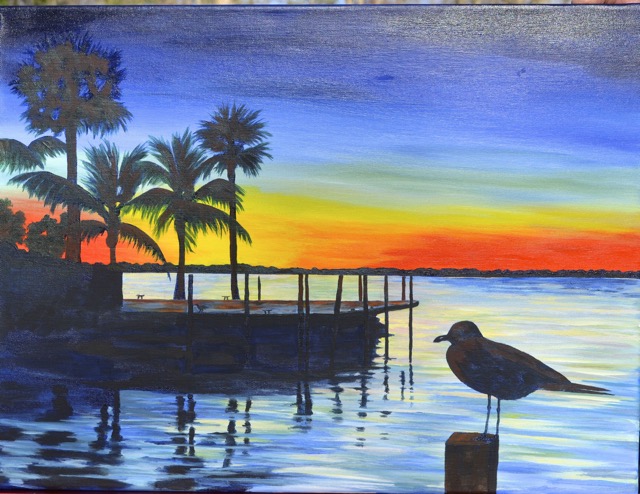 Key Largo Sunset <br> 18X24