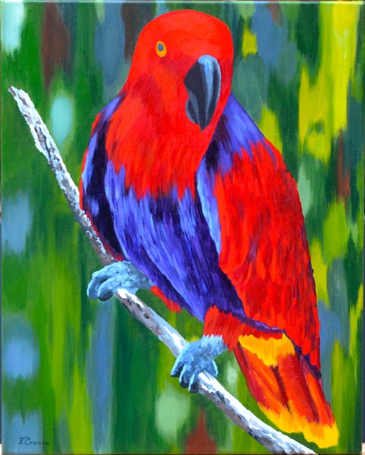 Parrot <br> 16X20 <br> Sold