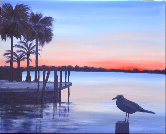 Key Largo Sunset <br> 16X20