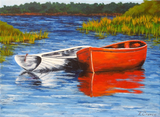 Calm Reflections <br> 9X12 <br> Sold
